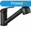 Kitchen Tap Rousseau ARES Fekete Matt MOST 55996 HELYETT 407