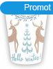 Karcsonyi Hello Winter papr pohr 6 db-os 250 ml