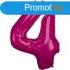 Pink ris szm flia lufi 4-es, 88*66 cm