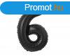 Fekete 6-os B&C Matt Black szm flia lufi 85 cm