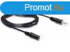 DeLock Extension Cable Audio Stereo jack 3.5 mm male / femal