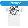DRAGOWA Molon Labe rvid ujj pl - fehr 160g/m2