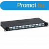 Legrand 032165 24xLC duplex monomdus 1U-19" fekete LC