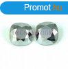 Swarovski round square - light chrome - 12mm